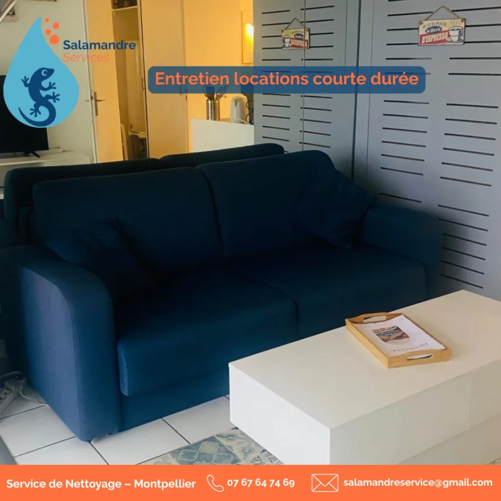 Un logement propre, soigné et accueillant, c’est la base pour satisfaire vos voyageurs ⭐Chez Salamandre Services, nous intervenons entre deux locations pour assurer :✔️ un nettoyage complet et minutieux✔️ des espaces impeccables, prêts à accueillir de nouveaux locataires✔️ un service fiable, discret et professionnel📍 Montpellier et alentoursBesoin d’un devis ?Remplissez notre formulaire&nbsp;https://get.formulaire.info/form?p=6mRDr2zYOu contactez-nous directement :📞 07 67 64 74 69📧 salamandreservices@gmail.com#SalamandreServices #NettoyageMontpellier #LocationCourteDurée #AirbnbMontpellier #Conciergerie #NettoyageProfessionnel #LogementImpeccable #ServiceDeNettoyage