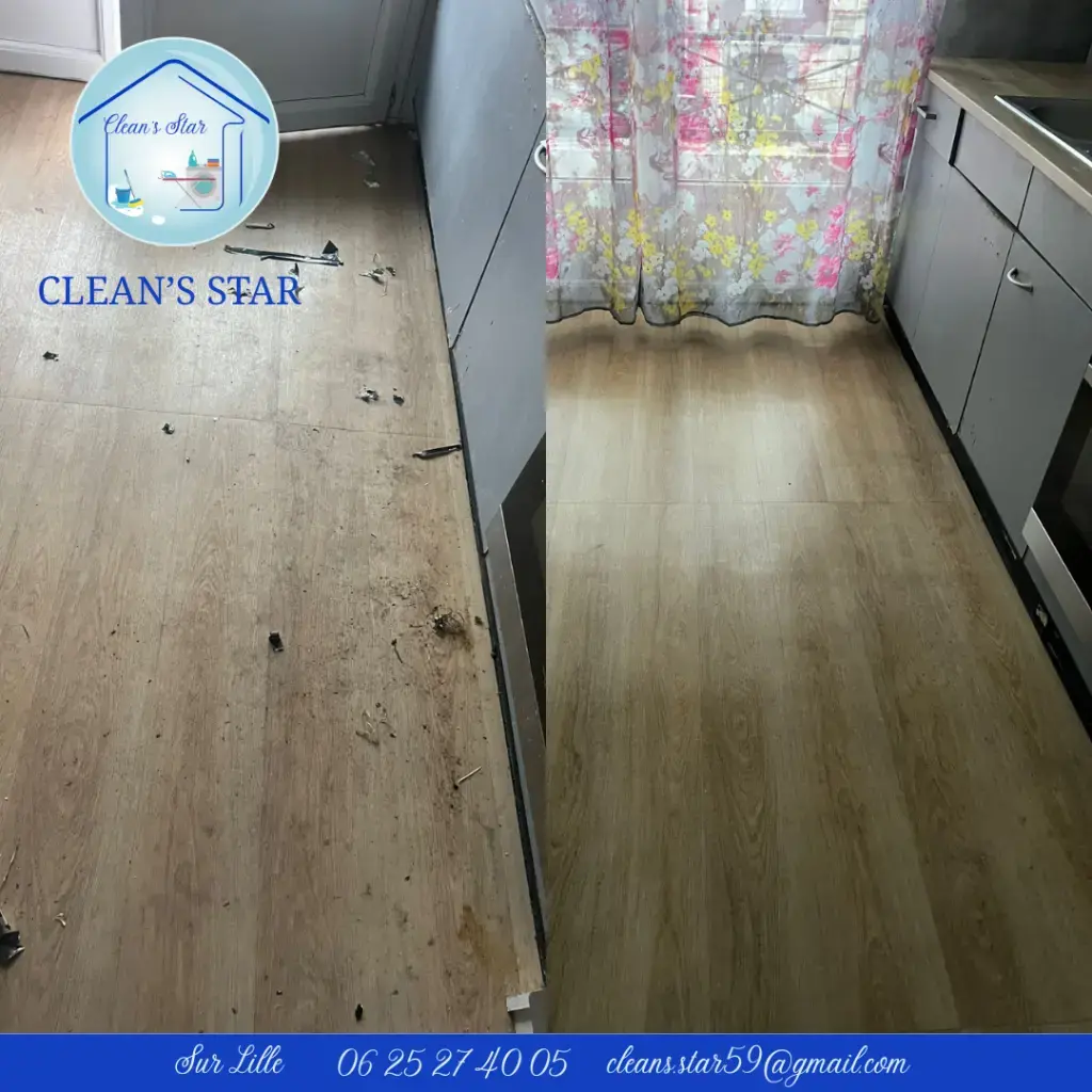Nettoyage appartement.Nous intervenons pour :✔️ Remise en état✔️ Nettoyage après travaux✔️ Logements vides✔️ Entretien régulier📍 Lille et ses alentoursDemandez votre devis via notre formulaire : https://get.formulaire.info/form?p=L4hy9jbGOu contactez-nous :&nbsp;📞 06 25 27 40 05📧 cleans.star59@gmail.com#RemiseEnEtat #NettoyageCuisine #NettoyageApresTravaux #EntrepriseDeNettoyage #Lille #HautsDeFrance #AvantApres #Proprete