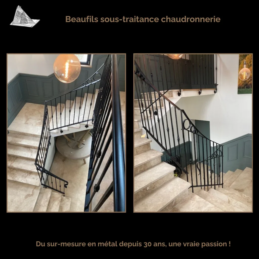 Un garde-corps unique, conçu spécialement pour vous, pour s'adapter parfaitement à votre espace.Confiez-nous votre projet de fabrication métallique.N'hésitez pas à nous contacter pour plus d'informations.📞 06 85 28 14 97📧 yb.bstc@outlook.fr🏚 Artisan basé en Eure et Loir🚚 Livraison possible partout en France#gardecorps #surmesure #metal #fabrication #chaudronnerie #metallerie #soudure #artisanat #fabricationmetallique