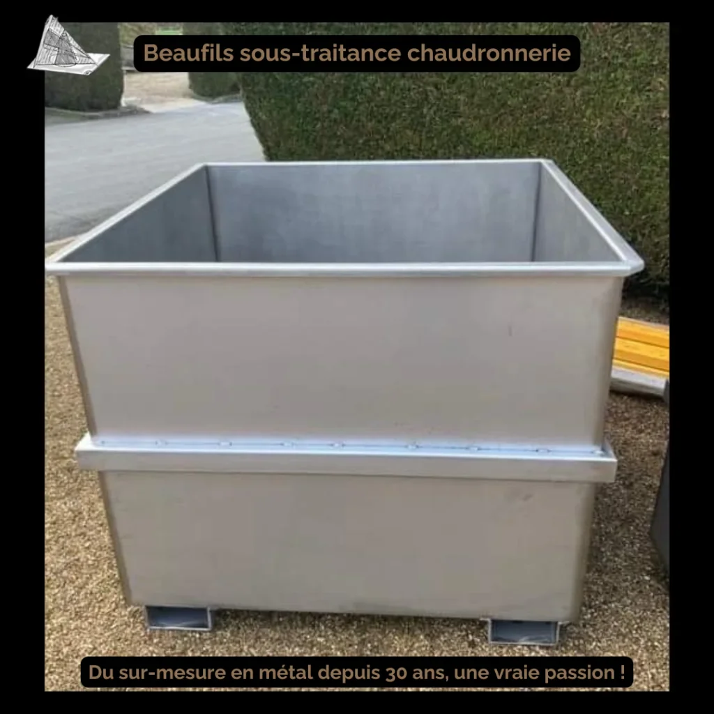 Fabrication d’une cuve sur mesure, réalisée entièrement à l’atelier.Traçage, assemblage, finitions… tout est fait pour s’adapter aux besoins du client.Besoin d’un partenaire sérieux en sous-traitance chaudronnerie ?📱 06 85 28 14 97📧 yb.bstc@outlook.fr🏚 Artisan basé en Eure-et-Loir🚚 Livraison possible partout en France#Chaudronnerie #SurMesure #FabricationMetal #SousTraitance #Industrie #Artisanat #BSTC #Metallerie