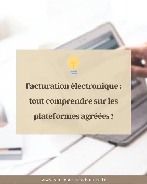  Depuis le mail des impôts sur la facturation électronique, c'est la panique !Voici l’essentiel à retenir. À partir de septembre 2026Être en mesure de recevoir vos factures fournisseurs via une plateforme agréée. Vous n'avez pas de fournisseurs, mais vous devez être capable de recevoir ce type de factures, vous êtes concernés. L'émission de vos factures, c'est seulement à partir de septembre 2027. Que des clients particuliers ? Vous êtes quand même concernés car vous aurez l'obligation d'un e-reporting et pour cela, il faudra passer par une plateforme. En franchise de TVA, vous êtes quand même concernés ! Ce qu’il faut savoir avant de choisir :• Vous n’êtes pas obligé de prendre la solution proposée par votre banque ou votre expert-comptable.• Il existe aujourd’hui plus de 100 plateformes agréées.• Votre logiciel de facturation et votre plateforme de dématérialisation sont deux outils différents : vous pouvez conserver votre logiciel actuel et choisir une plateforme séparément. Important :Un logiciel peut être “compatible facturation électronique” sans être lui-même une plateforme agréée. Il est un Opérateur de dématérialisation et lui-même devra passer par une plateforme agréée. Dans ce cas, demandez simplement : “Par quelle plateforme agréée passe votre solution ?”Vous pouvez vérifier la liste officielle des plateformes reconnues par la DGFiP ici. Bonne nouvelle : certaines plateformes proposent des offres gratuites ou à faible coût, adaptées aux petites structures (avec un volume de factures limité).Concernant le Portail Public de Facturation géré directement par l'État, son périmètre exact et sa gratuité ne sont pas encore totalement confirmés à ce jour.Le plus important : comparer avant de choisir.Ne signez pas dans la précipitation sous prétexte d’urgence.Besoin d'aide pour votre facturation ? Je suis Delphine de Secrétaire Assistance - Votre facilitatrice administrative.#factureélectronique #plateformeagréée #tpe #microentreprise #secrétaireassistance