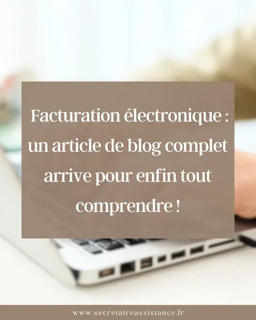 La facturation électronique fait beaucoup parler… et je vois passer énormément de questions depuis le mail envoyé par la DGFiP.Qui est concerné ?Quelle plateforme choisir ?Est-ce obligatoire même sans fournisseurs ?Que se passe-t-il si mes clients sont uniquement des particuliers ?La réalité, c’est que presque tout le monde sera concerné d’une manière ou d’une autre, sauf si vous êtes vraiment exonéré de TVA...et encore, il ne faut pas avoir de fournisseurs (ce qui est rare).Même les entrepreneurs qui travaillent uniquement avec des particuliers devront probablement passer par une plateforme pour le e-reporting.Pour vous aider à y voir clair, je prépare un article de blog complet qui sera en ligne début mai.L’objectif : vous expliquer simplement ce qui change, qui est concerné, les différences entre plateforme agréée, logiciel de facturation, e-reporting, obligations… et surtout éviter les erreurs ou les choix précipités.Parce qu’entre les mails, les discours commerciaux et les informations parfois contradictoires, il devient difficile de savoir quoi croire.Rendez-vous début mai pour un guide clair et concret.Et en attendant, mercredi je vous explique un sujet encore peu connu : le e-reporting.Je suis Delphine de Secrétaire Assistance06 86 20 38 62secretaireassistance@outlook.frhttps://www.secretaireassistance.fr#factureélectronique #ereporting #plateformeagréée #secrétaireassistance