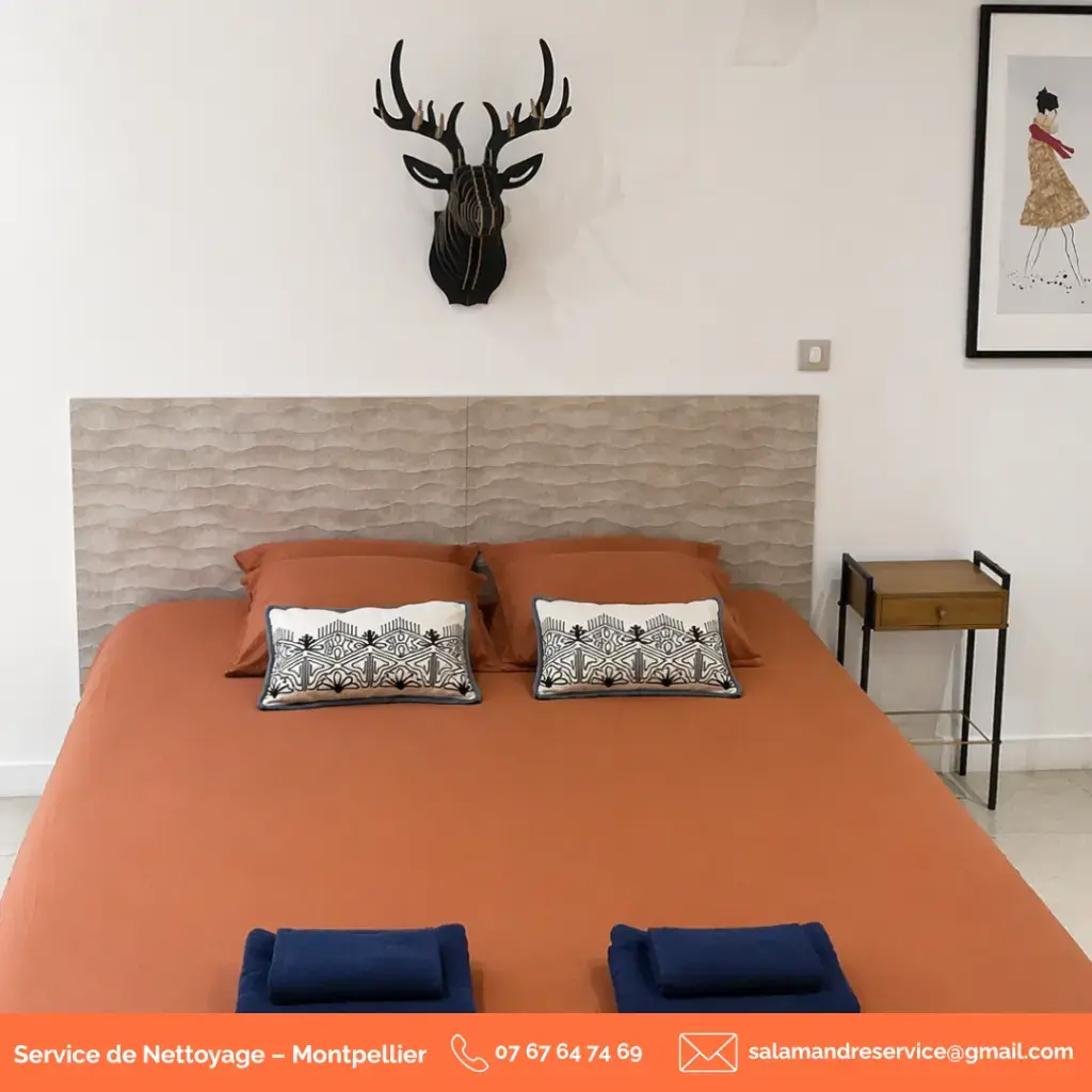 ✨ Location courte durée prête à accueillir ✨Nous préparons vos logements avec soin entre chaque séjour pour offrir à vos voyageurs un espace propre ET agréable.Un intérieur soigné, c’est une meilleure expérience… et de meilleurs avis 💬Besoin d’un devis ?👉 Remplissez notre formulaire :https://get.formulaire.info/form?p=6mRDr2zYOu contactez-nous directement :📞 07 67 64 74 69📧 salamandreservices@gmail.com#locationcourteduree #airbnb #nettoyage #proprete #montpellier