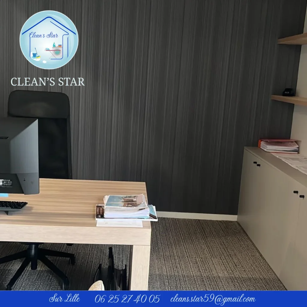 Un espace de travail propre, c’est plus agréable au quotidien, pour vous comme pour vos équipes.✔️ Nettoyage des bureaux✔️ Entretien des sols et surfaces✔️ Intervention régulière ou ponctuelleNous nous adaptons à vos besoins, en toute discrétion.Demandez votre devis via notre formulaire : https://get.formulaire.info/form?p=L4hy9jbGOu contactez-nous : 📞 06 25 27 40 05📧 cleans.star59@gmail.com#NettoyageDePrintemps #Bureaux #Nettoyage #Lille #Propreté #CleanStar