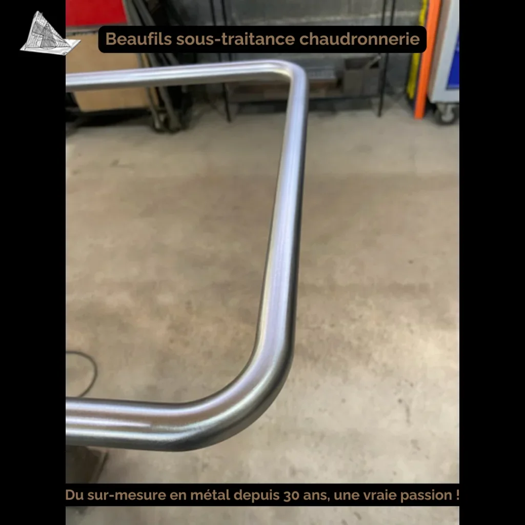 Vous voyez la soudure ? 👀Si si, il y en a une.N’hésitez pas à nous contacter pour échanger sur votre besoin📱 06 85 28 14 97📧 yb.bstc@outlook.fr🏚 Artisan basé en Eure-et-Loir🚚 Livraison possible partout en France#chaudronnerie #soudure #metallerie #surmesure #industrie #metal #savoirfaire #fabrication