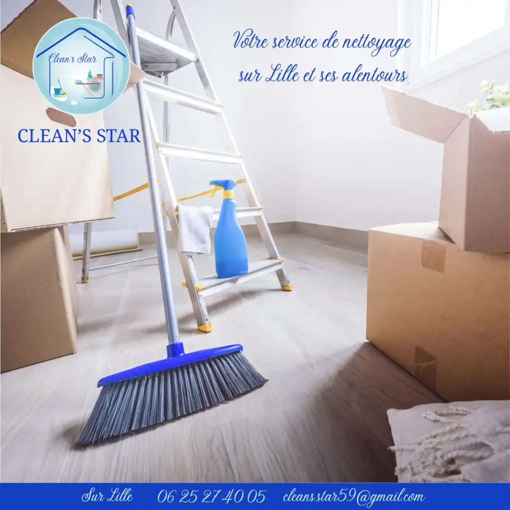 📦 Un logement propre avant un emménagement ou après un départ, c’est essentiel.CLEAN’S STAR intervient sur Lille et ses alentours pour le nettoyage de logements, remises en état et entretiens avant location ou emménagement.✔️ Travail soigné✔️ Intervention sérieuse✔️ Prestations adaptées à vos besoinsDemandez votre devis via notre formulaire : https://get.formulaire.info/form?p=L4hy9jbGOu contactez-nous : 📞 06 25 27 40 05📧 cleans.star59@gmail.com#nettoyage #lille #remiseenetat #menage #cleanstar