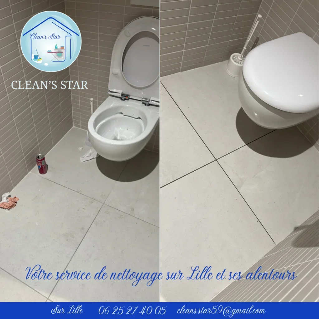 ✨ Avant / Après nettoyage ✨Parce qu’un espace propre fait toute la différence au quotidien 🧼Clean’s Star intervient sur Lille et ses alentours pour vos besoins en nettoyage et remise au propre :🏠 logements🏢 locaux professionnels🧼 sanitaires✨ nettoyage après chantierDemandez votre devis via notre formulaire : https://get.formulaire.info/form?p=L4hy9jbGOu contactez-nous : 📞 06 25 27 40 05📧 cleans.star59@gmail.com#CleansStar #AvantApres #Nettoyage #Lille #NettoyageProfessionnel #RemiseAuPropre #Proprete #Entretien