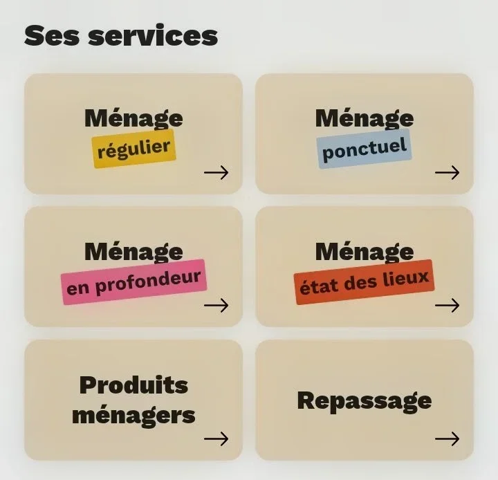 Réservé via la plateforme wecasa: https://wecasa.pro/severine117

Possibilité d'avance immédiate de crédit d’impôt    (–50 %)
Disponible en semaine / horaires flexibles
Expérience :
4 ans en hôtellerie
2 ans en restauration
Travail rapide, propre et soigné
15 km autour de vallabrègues (30)