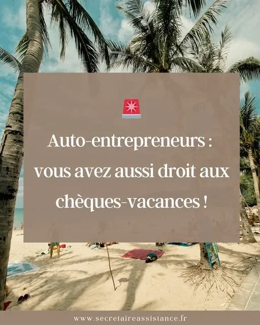  Saviez-vous que les micro-entrepreneurs et travailleurs indépendants peuvent bénéficier des chèques-vacances ANCV ? Accessible aux micro-entrepreneurs, professions libérales et entrepreneurs individuels Exonération sociale dans certaines limites prévues par la réglementation Utilisables pour de nombreuses dépenses de vacances et de loisirs Également utilisables par votre conjoint et vos personnes à chargePour les micro-entrepreneurs, l'avantage fiscal est plus limité que pour les entreprises au régime réel, mais le dispositif peut malgré tout être intéressant.Vous connaissiez cette possibilité ?Je suis Delphine de Secrétaire Assistance06 86 20 38 62 secretaireassistance@outlook.fr https://www.secretaireassistance.fr#chèquesvacances #microentrepreneur #vacances #gestionentreprise #secrétaireindépendante