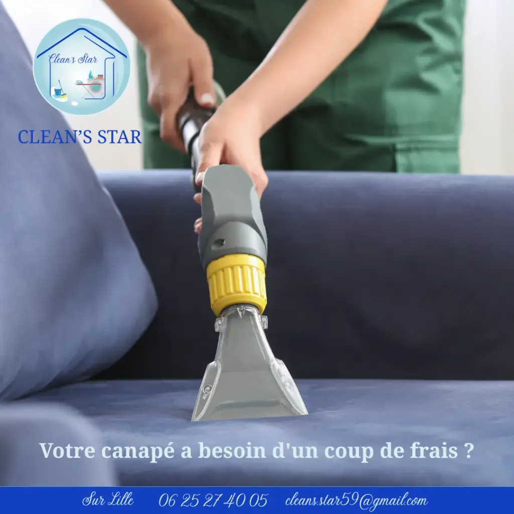 Votre canapé a besoin d'un coup de frais ?Avec le temps, les tissus accumulent poussières, taches et odeurs du quotidien.Nous intervenons pour le nettoyage de vos canapés afin de leur redonner un aspect plus propre et plus agréable à utiliser.📍 Intervention sur Lille et ses alentoursDemandez votre devis via notre formulaire : https://get.formulaire.info/form?p=L4hy9jbGOu contactez-nous : 📞 06 25 27 40 05📧 cleans.star59@gmail.com#NettoyageCanape #CleanStar #Lille #EntretienMaison #NettoyageProfessionnel #Canape #ServiceDeNettoyage #HautsDeFrance