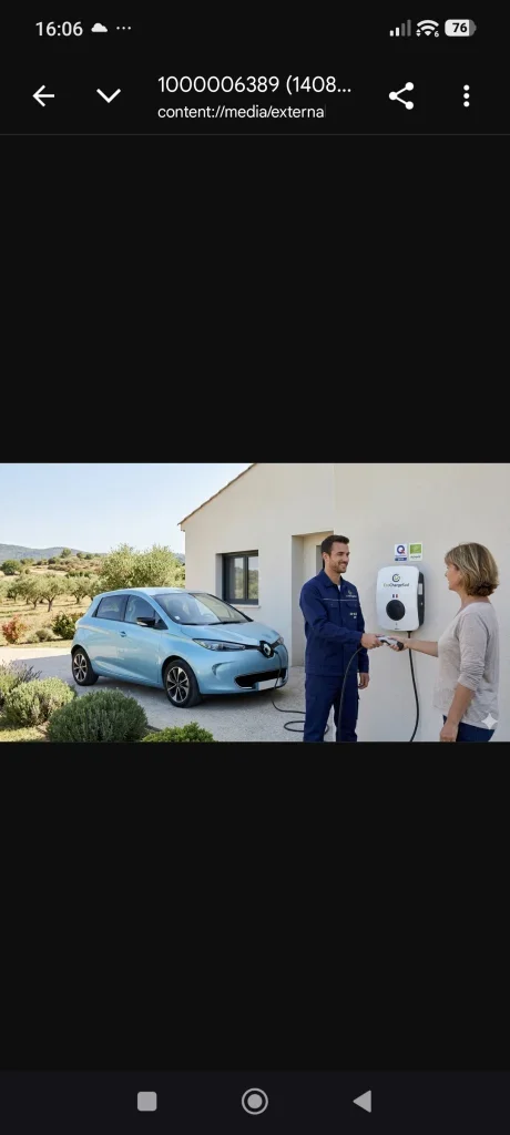 Électricien et installation de bornes de recharge