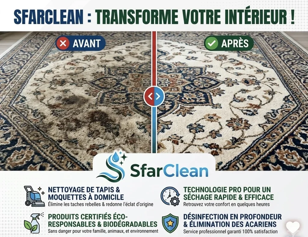 SfarClean | Nettoyage professionnel pour particuliers et entreprises. Entretien de bureaux, commerces, copropriétés et fin de chantier. Intervention rapide, travail soigné et devis gratuit.