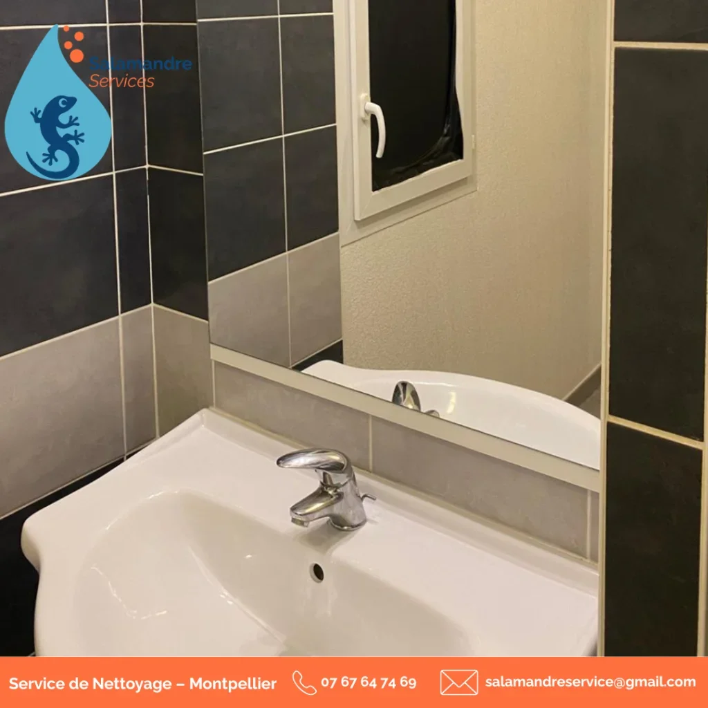 ✨ Une salle de bain impeccable, c'est un confort au quotidien.Chez Salamandre Services, chaque intervention est réalisée avec soin afin de vous garantir des espaces propres, sains et agréables à utiliser.Que vous soyez un particulier ou un professionnel, nous adaptons nos prestations à vos besoins avec sérieux et rigueur.📍 Montpellier et ses alentoursBesoin d’un devis ? 👉 Remplissez notre formulaire : https://get.formulaire.info/form?p=6mRDr2zYOu contactez-nous directement :📞 07 67 64 74 69📧 salamandreservices@gmail.com#Nettoyage #SalleDeBain #Entretien #Particuliers #Professionnels #Montpellier #SalamandreServices