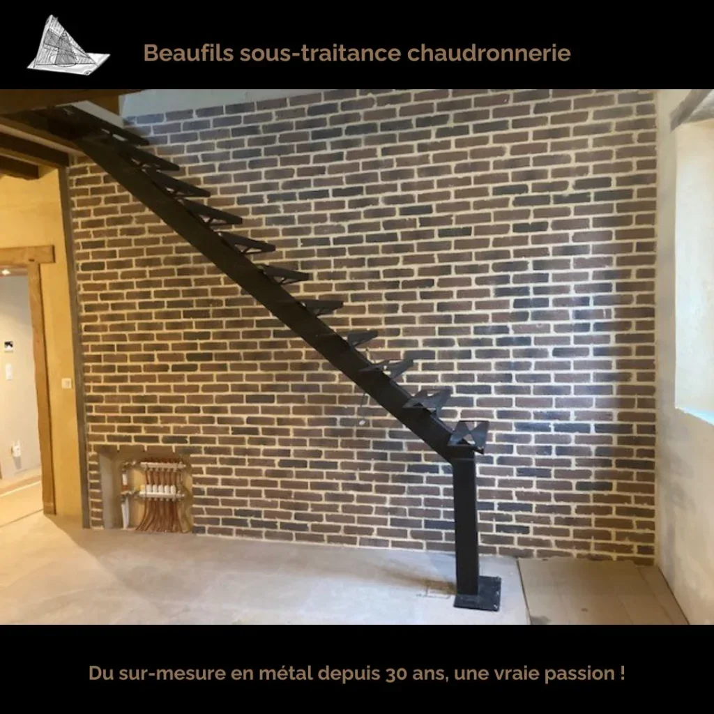 Escalier métallique en plein montage 🔨Réalisation qui avance avant sa mise en place définitive.N’hésitez pas à nous contacter pour échanger sur votre besoin📱 06 85 28 14 97📧 yb.bstc@outlook.fr🏚 Artisan basé en Eure-et-Loir🚚 Livraison possible partout en France#BSTC #EscalierMetal #Metallerie #Chaudronnerie #SurMesure #Artisanat #EureEtLoir #Metal