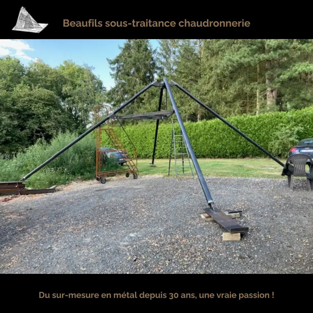 Du plan à la réalité. 🔩Chaque réalisation est différente. Chaque fabrication est un nouveau défi.Chez BSTC, nous donnons vie à vos idées métalliques.Une demande ? Contactez-nous.📱 06 85 28 14 97📧 yb.bstc@outlook.fr🏚 Artisan basé en Eure-et-Loir🚚 Livraison possible partout en France#Chaudronnerie #Métallerie #FabricationSurMesure #Soudure #Acier #EureEtLoir #BeaufilsSousTraitanceChaudronnerie