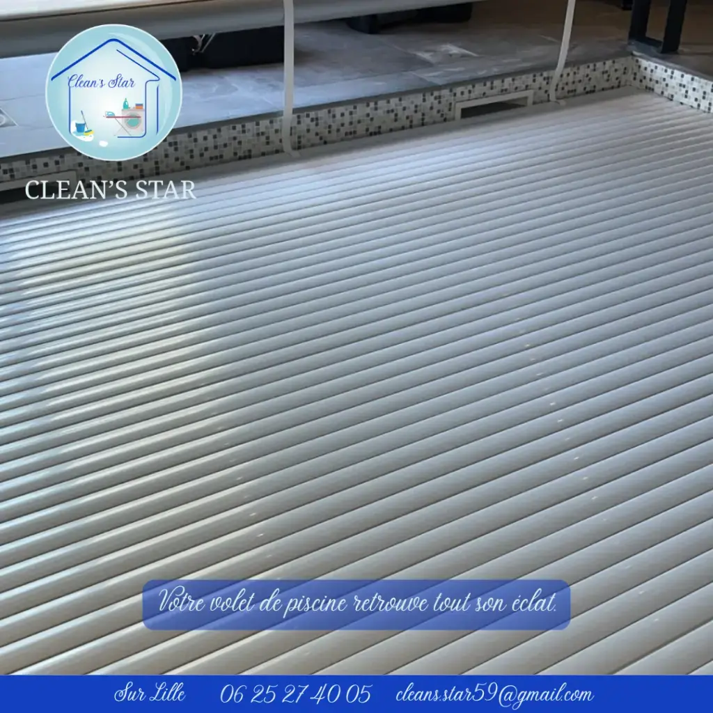 Le volet de piscine est exposé chaque jour aux intempéries, aux dépôts et aux salissures.Un nettoyage adapté permet de préserver son aspect, son bon fonctionnement et de profiter d'une piscine toujours impeccable.💦 Confiez son entretien à un professionnel.📍 Intervention sur Lille et ses alentoursFormulaire de contact : https://get.formulaire.info/form?p=L4hy9jbG#Piscine #VoletDePiscine #EntretienPiscine #NettoyageProfessionnel #Propreté #CleanStar #Lille