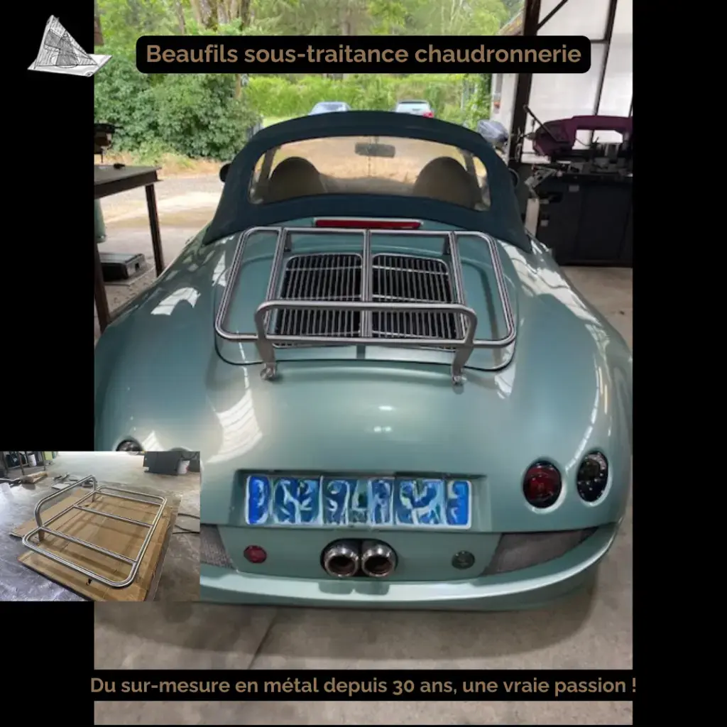 Il y a une semaine, nous vous présentions sa fabrication…Aujourd'hui, découvrez le résultat final : un porte-bagages en inox entièrement réalisé sur mesure, parfaitement intégré à ce véhicule.Chez BSTC, chaque réalisation est pensée pour allier esthétique, précision et durabilité.N’hésitez pas à nous contacter pour échanger sur votre besoin📱 06 85 28 14 97📧 yb.bstc@outlook.fr🏚 Artisan basé en Eure-et-Loir🚚 Livraison possible partout en France#Inox #FabricationSurMesure #Chaudronnerie #Métallerie #SavoirFaire #SurMesure #BSTC #EureEtLoir