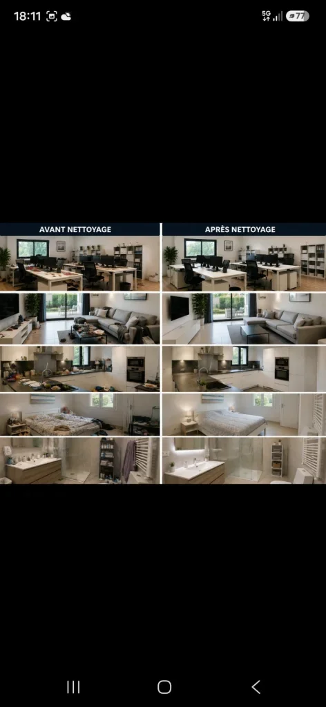 Bonjour, je suis une entreprise de nettoyage. Je fais tout ce qui est des capages Muret, toiture, fassade ménage Airbnb. Nettoyage après travaux. Dans un rayon de 35 km, aux alentours d'Alès.