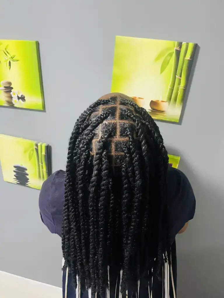 Coiffure à domicile afro