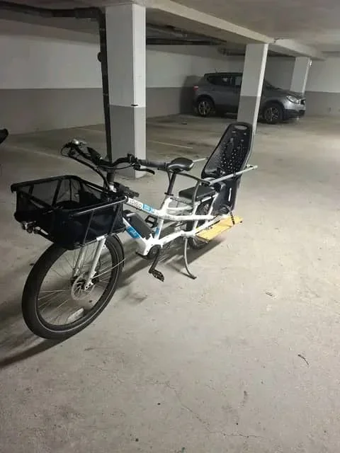 Vend ce vélo cargo électrique
