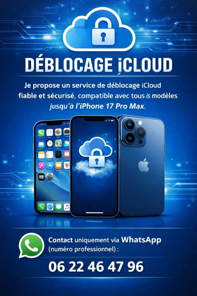 Déblocage iCloud sur iPhone