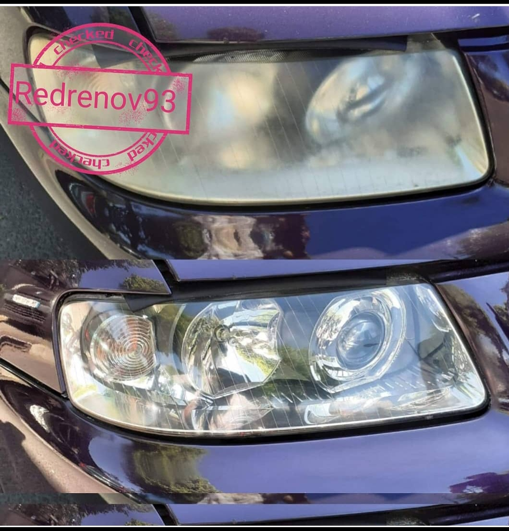Rénovation des optiques de phares